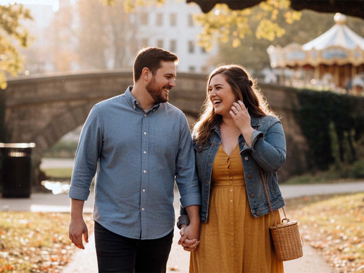 Der Bräutigam steht mit seinen beiden Trauzeugen für ein gemeinsames Foto bei seiner Hochzeit in Kassel.